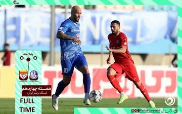 خلاصه بازی استقلال خوزستان 0 - فولاد 0 + ویدئو