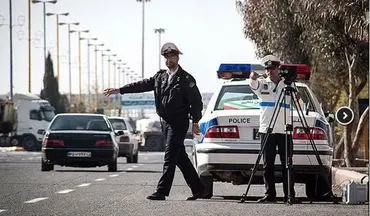 استقرار مأموران پلیس راه در ۹۱ نقطه از جاده‌های کشور برای جلوگیری از سفر
