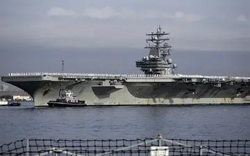  حضور ۳ ناو آمریکایی در دریای جنوبی چین