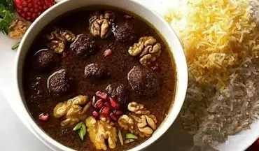 طرز تهیه فسنجان مجلسی با مرغ یا گوشت؛ راز طعمی غلیظ و خوش‌رنگ