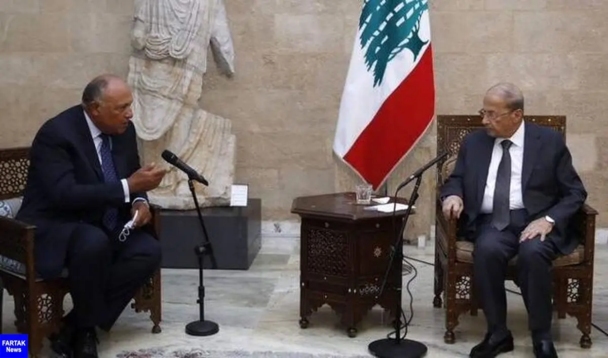 وزیر خارجه مصر: آماده حمایت از ملت لبنان هستیم