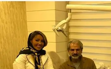 حضور ناصر هاشمی در مطب دندانپزشکی خانم دکتر سرشناس (عکس)