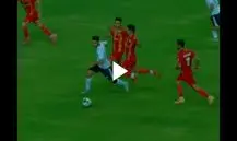 گل اول ملوان به فولاد + ویدئو