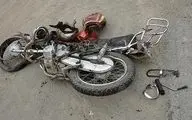 برخورد سواری پژو با موتورسیکلت یک کشته و دو مصدوم بر جای گذاشت