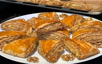 آموزش کامل  نان گردویی| واقعا بی نظیره!