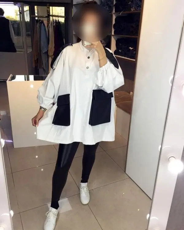 شومیز کتان زنانه