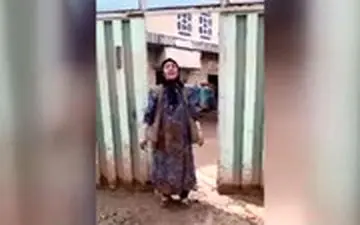 گلایه‌های یک زن سیل‌زده: می‌خوام پیاده برم تهران!