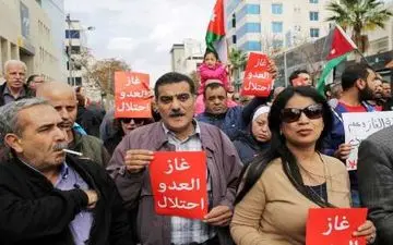 معترضان اردنی خواستار لغو خرید گاز از رژیم صهیونیستی شدند