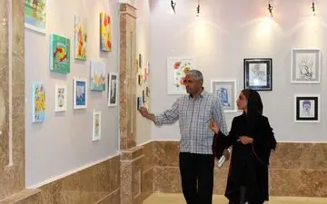 برپایی نمایشگاه گروهی طراحی و نقاشی در اسلام شهر