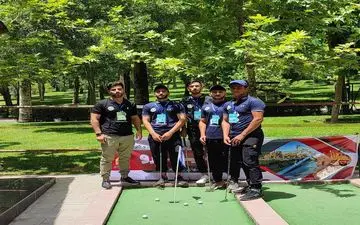 مینی گلفبازان پسر کرمانشاهی راهی مسابقات قهرمانی کشور شدند