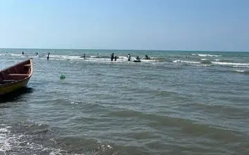هشدار سطح زرد دریایی برای سواحل مازندران / دریا از شنبه تا سه‌شنبه مواج است