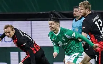  پایان بُردهای متوالی فرانکفورت با شکست مقابل وردربرمن 