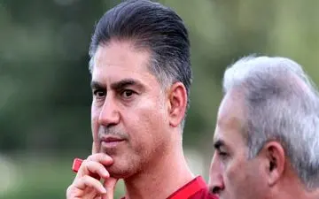 مربی پرسپولیس میزبان اعضای نساجی شد