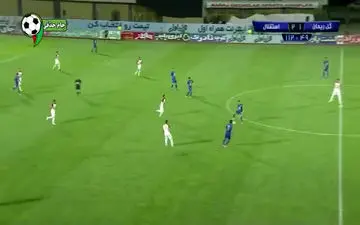  گل سوم استقلال به گل ریحان توسط فرشید اسماعیلی + فیلم