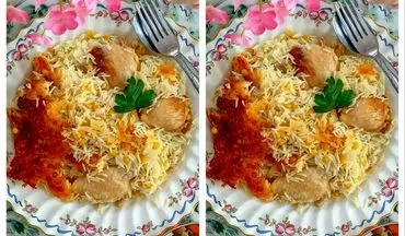 طرز تهیه شلگه؛ پلو مرغ خوشمزه و سنتی تبریزی