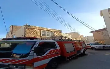 آتش‌سوزی منزل مسکونی در خیابان شریعتی مهار شد

