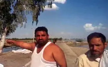 سرانجام عصبانیت و فریادهای مرد سیل‌زده خوزستانی