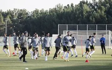 برگزاری اولین تمرین تیم ملی در سئول 