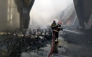 وقوع حریق در ساختمان شورای شهر تهران