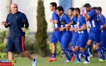 تمرین اختصاصی برای دروازه بانان استقلال
