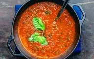 طرز تهیه سوپ گوجه فرنگی و ریحان؛ ساده و مناسب روزهای سرد