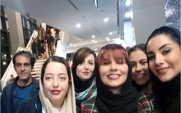 عکس دسته جمعی بازیگران زن در پردیس سینمایی چارسو (عکس)
