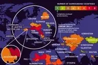 کدام کشورها هیچ راهی به دریا ندارند + اینفوگرافی