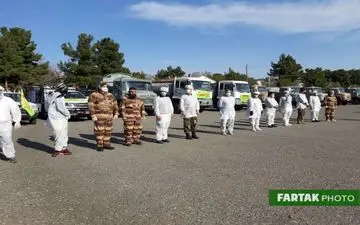 گزارش تصویری مراسم رژه خدمت به مناسبت ۲۹ فروردین روز ارتش جمهوری اسلامی