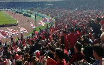  حاشیه دیدار پرسپولیس - الدحیل| درگیری خونین روی سکو‌های ورزشگاه آزادی 