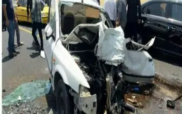 تصادف دو دستگاه سواری در ایلام یک کشته و دو زخمی برجای گذاشت