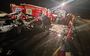 تصادف در پارس‌آباد ۲ کشته برجا گذاشت