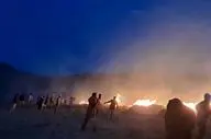 آتش سوزی پنج هکتار از مراتع قوشخانه شیروان / حریق مهار شد