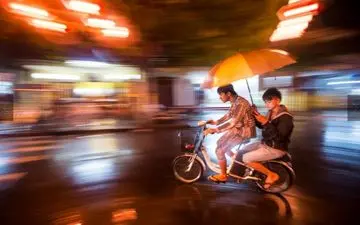  عکس منتخب نشنال جئوگرافیک | هوی آن در باران