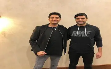 مهدی طارمی در کنسرت خواننده پرسپولیسی + عکس