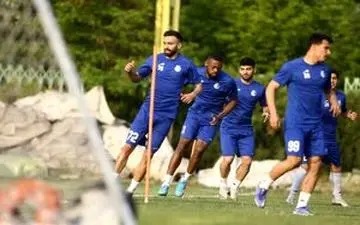 برگزاری تمرین استقلال در حضور ۲ پیشکسوت آبی‌پوشان