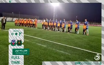 خلاصه بازی مس شهربابک 2 - داماش گیلان 0 + ویدئو