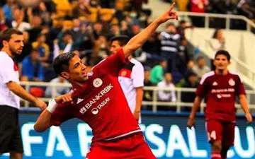 پیروزی غیرت با گل‌زنی طیبی