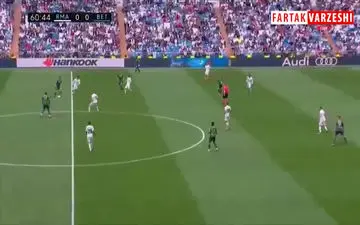 گل اول رئال بتیس به رئال مادرید توسط لورن+فیلم