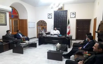 دیدار مسئولان سازمان بسیج حقوق دانان استان کرمانشاه با شهردار کرمانشاه