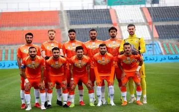 پایان نیمه اول و تساوی بدون گل فولاد و سایپا