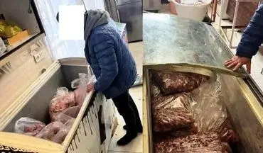 ۴۱۳ کیلو گوشت فاسد در قصابی در اصفهان کشف شد