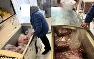 ۴۱۳ کیلو گوشت فاسد در قصابی در اصفهان کشف شد