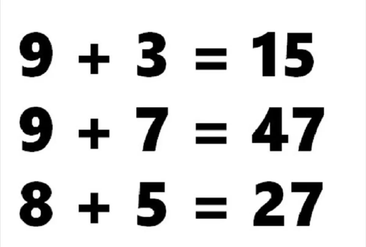 معمای ریاضی شگفت انگیز! / اگه بتونی حلش کنی یه نابغه ای