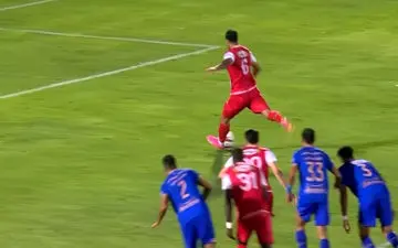 گل اول پرسپولیس به استقلال + ویدئو