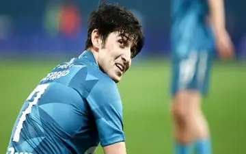 نیمکت نشینی سردار آزمون در دیدار زنیت مقابل سوچی
