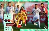 شکست غیره متظره پرسپولیس برابر نساجی / لبحند الهامی در ورزشگاه شهر قدس