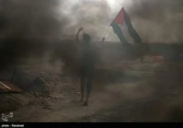 درگیری شهروندان خشمگین فلسطینی و نظامیان صهیونیست به روایت تصویر