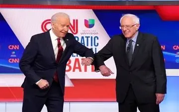 پیشتازی چشمگیر بایدن نسبت به سندرز در تازه ترین نظرسنجی
