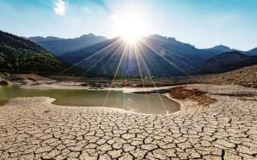 کاهش ۳۶ درصدی بارش‌های فروردین‌ ماه در خراسان شمالی