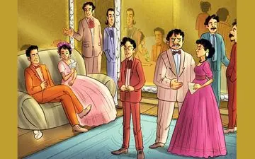 در ده ثانیه خون آشام را پیدا کنید + پاسخ | تست هوش